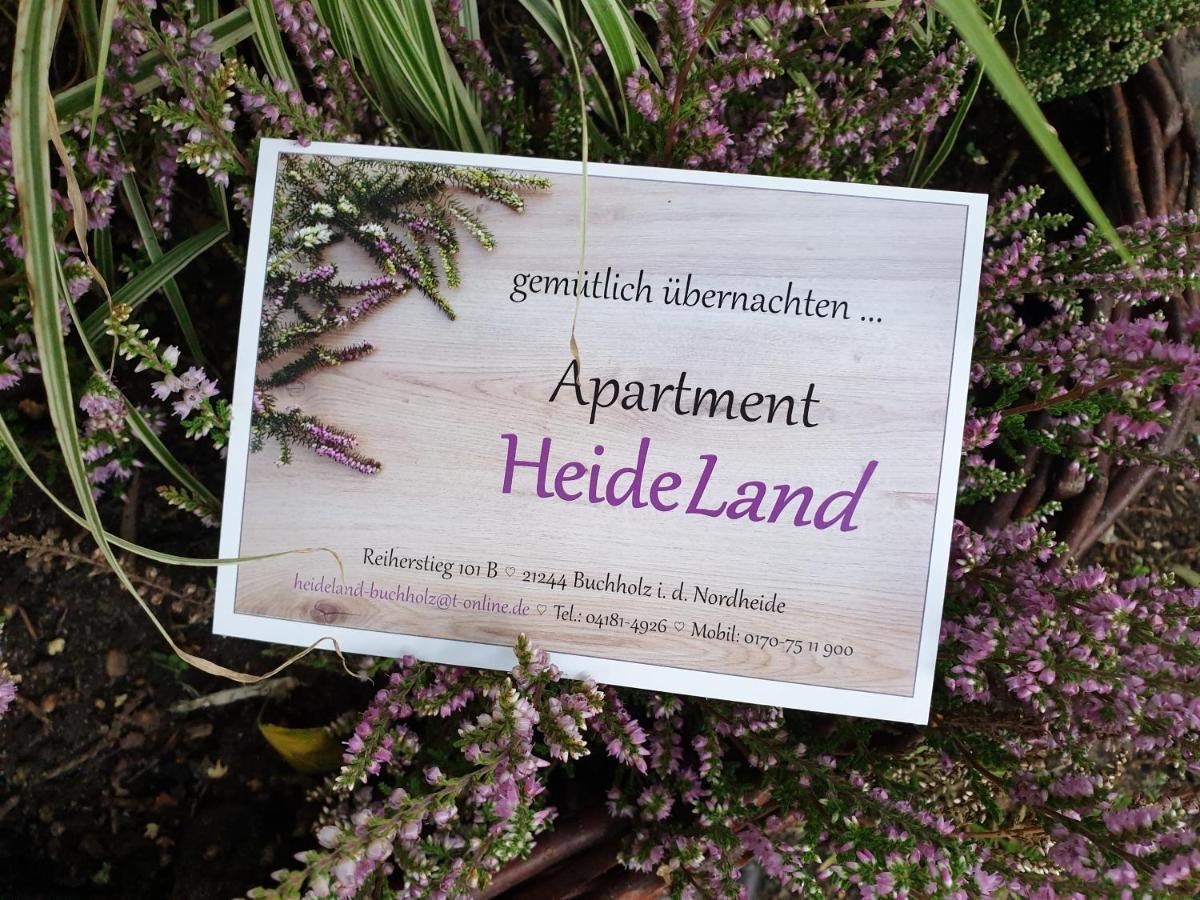 Apartment Heideland 诺尔登堤岸布赫霍尔茨 外观 照片